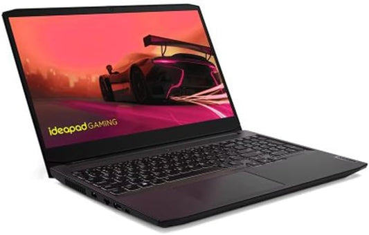 LENOVO IdeaPad Gaming 3 15ACH6 Laptop With 15.6-Inch FHD Display AMD Ryzen 5-5500H Processor,8GB RAM,512GB SSD, 4GB NVIDIA GeForce RTX 2050 Graphic Card, English-Arabic Keyboard,Shadow Black