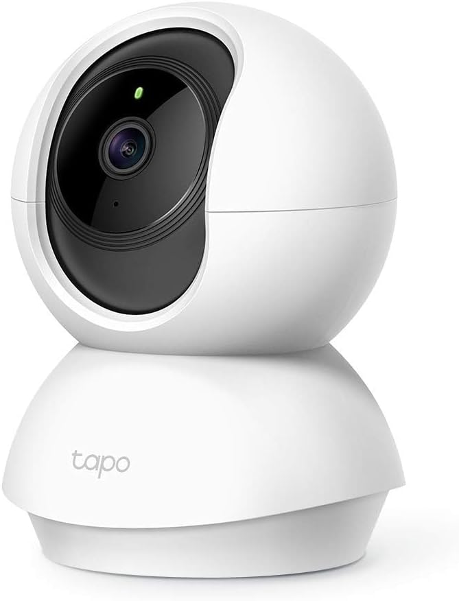 TP-Link Tapo Outdoor Security Camera/CCTV, Weatherproof, No Hub Required, Works with Alexa&Google Home, 3MP High Definition, Built-in Siren with Night Vision, 2-way Audio, SD Storage(Tapo C310)