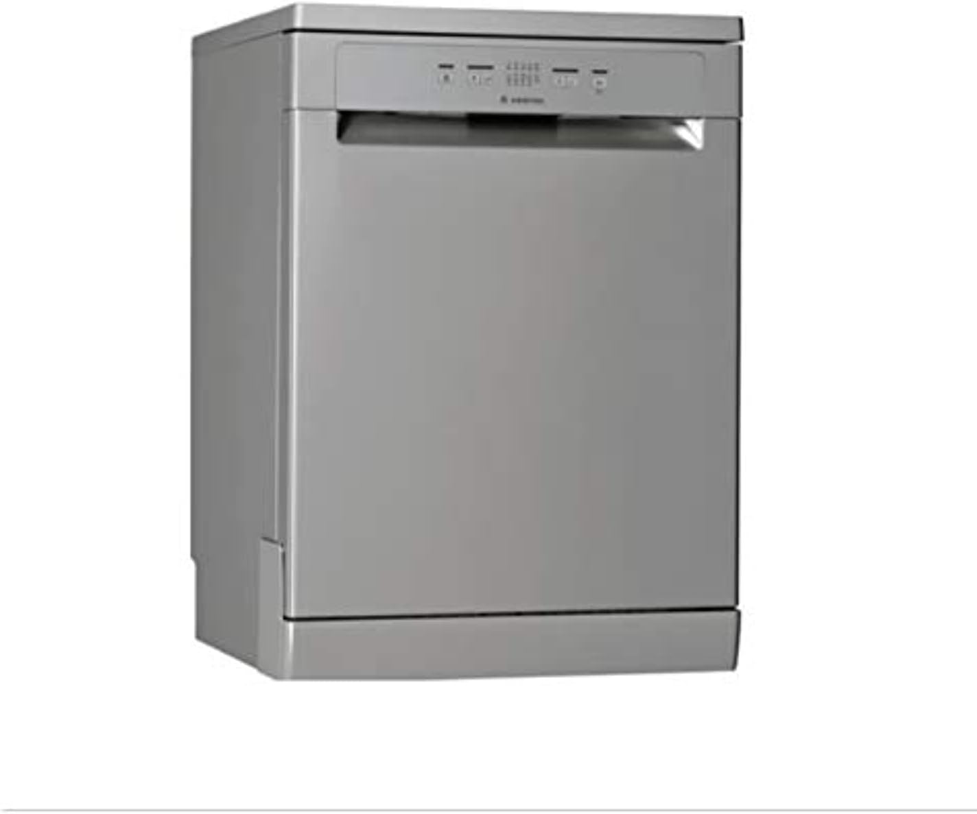 Ariston Dishwasher Freestanding, 13 Place Setting, Inverter Motor, 5 Washing Programs Includes Half Load Express 30' Eco & Static Dry, Silent Dishwasher, Made In Poland, Inox, LFC2B19XUK