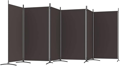 vidaXL 1-Panel Room Divider Folding Panel Screen Movable Partition Privacy Separator Wall Furniture Indoor Bedroom Office Black 175x180 cm