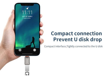 محول Mcdodo USB-A 3.0 إلى Lightning يدعم وظيفة OTG ويتيح نقل البيانات بسرعة تصل إلى 5.0 جيجابت في الثانية، مما يوفر وصولًا فوريًا واستخدامًا للهواتف المحمولة/الأجهزة اللوحية للتوسيع