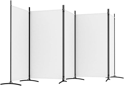 vidaXL 1-Panel Room Divider Folding Panel Screen Movable Partition Privacy Separator Wall Furniture Indoor Bedroom Office Black 175x180 cm