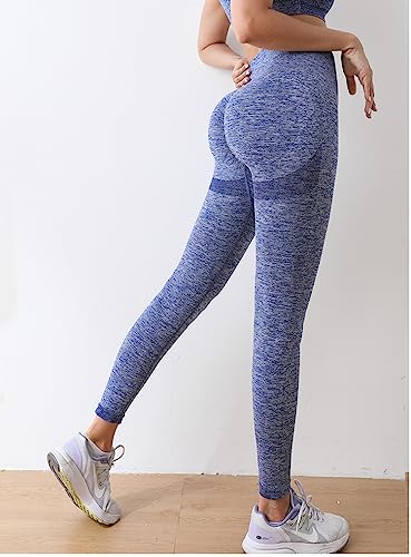 VITION High Waisted Leggings for Women Scrunch Butt Lifting TIK Tok Yoga Pants,Workout Anti Cellulite Tummy Control Tights