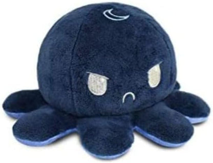 GrabMantra Reversible Octopus Plushie Soft Toys, Double-Sided Flip Stuffed Animal Mood Plush Show Your Mood Without Saying a Word, A Gift for Kids and Decorations | Happy + Angry | (Sunset + Mermaid)