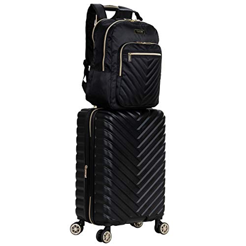 Kenneth Cole Reaction Women's Madison Square Hardside Chevron Expandable Luggage, Madison Square" Hardside Chevron Expandable Luggage