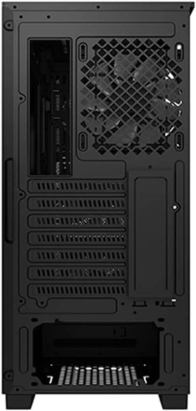 Deepcool MID TOWER CASE CG560 Side window Black MidTower Power supply included No