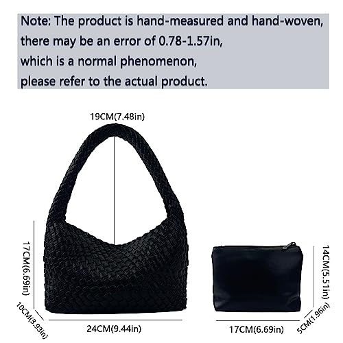 Fashion Designer Handbags and Purses Women Shoulder Bag Casual Versatile Hand Woven Shopping Totes Ladies Underarm Bags