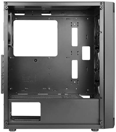 Antec NX Series NX290 Mid-Tower E-ATX Gaming Case, 3 x 120mm RGB fans & 1 x 120mm Fan Included, Tempered Glass Side Panel, 360mm Radiator Support, RGB Gaming Cabinet - Black - CaveHubs