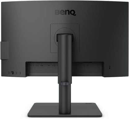 BenQ PD3205UA 32-inch Ergo Arm 4K Monitor, UHD, sRGB, Rec.709, HDR10, IPS, AQCOLOR Technology, USB-C, Factory-Calibrated, Hotkey Puck G2, KVM, Color Mode, DualView