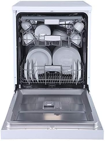 evvoli Dishwasher 12 place setting, 6 programs, 2 Rack Levels, 11 L,High Energy Efficiency, Quiet, Silver EVDW-122S