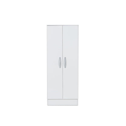 PAN Home Clean 2 Door Wardrobe 51X39X129 White