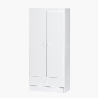 Home Box Vanilla 1-Drawer Wardrobe with 2 Doors - red