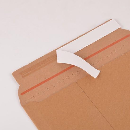 [10 pack] Cardboard Kraft Shipping Boxes, Mailer Box (18x26x5 cm)