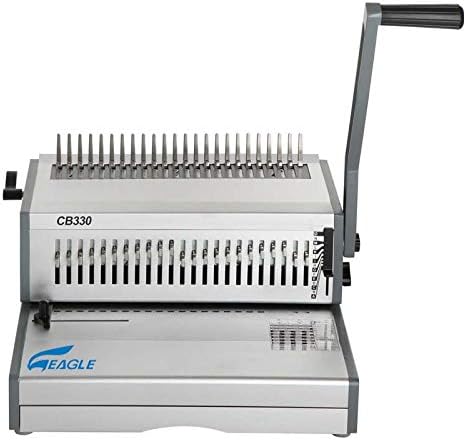 EAGLE SPIRAL HEAVY BINDING MACHINE CB-330(COMB- MANUAL)