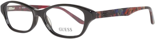 Guess Women's Brille GU2417 52B84 Optical Frames, Black (Schwarz), 52