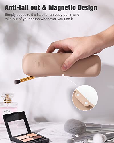 FERYES Travel Makeup Brush Holder