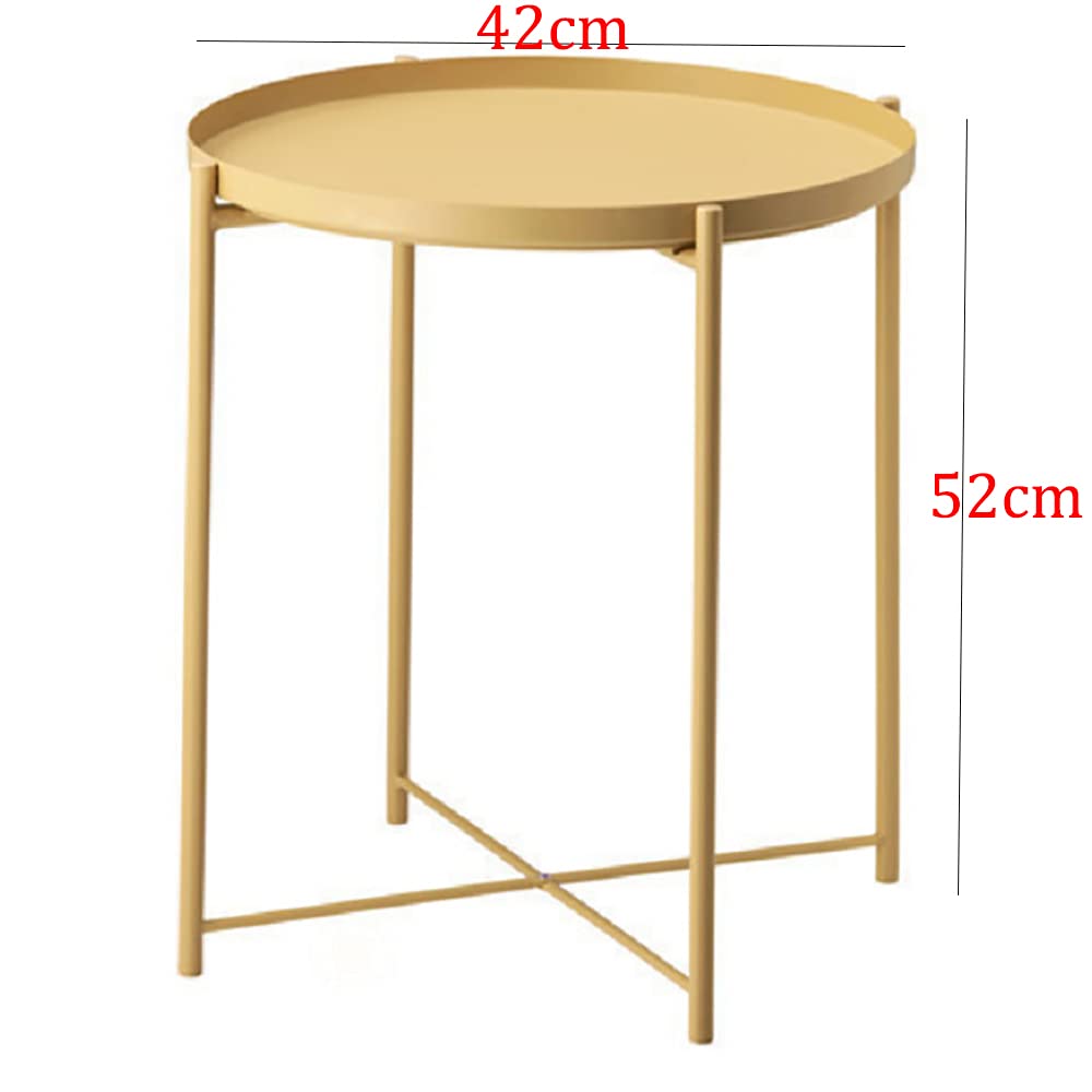 Coffee Tables for Living Room, Double-Layered Square End Side Tables Sofa Table, Modern Marble Nesting Table with Metal Frame Legs Set of 2 (White+square+Golden frame)