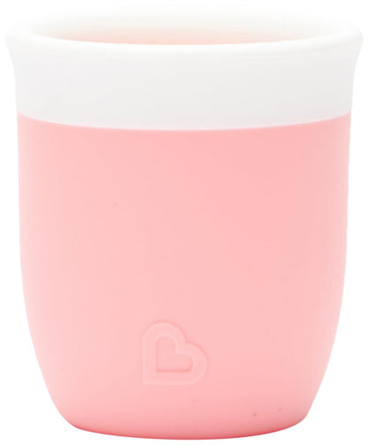 Munchkin C’est Silicone! Open Toddler and Baby Cup for Babies and Toddlers 4 Months+, Ideal Transition Sippy Cup and Suitable Free Flow Sippy Cup for Baby and Toddler weaning, 2oz/60ml, Mint