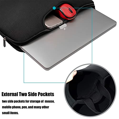 eWINNER Laptop Tablet Sleeve Case Slim Travel Men Women Handle Bag Durable Business Messenger Briefcases for MacBook Air Pro Retina - CaveHubs