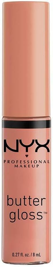 NYX PROFESSIONAL MAKEUP Butter Gloss, Strawberry Parfait, 0.27 Ounce