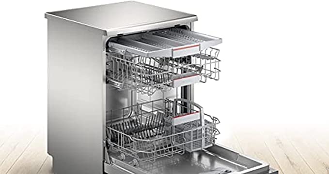 Bosch Standing Dishwasher, 13 Place Settings Dishwashers, German Engineering Bosch Dishwasher, Dishwasher Machine SMS4HMI26M