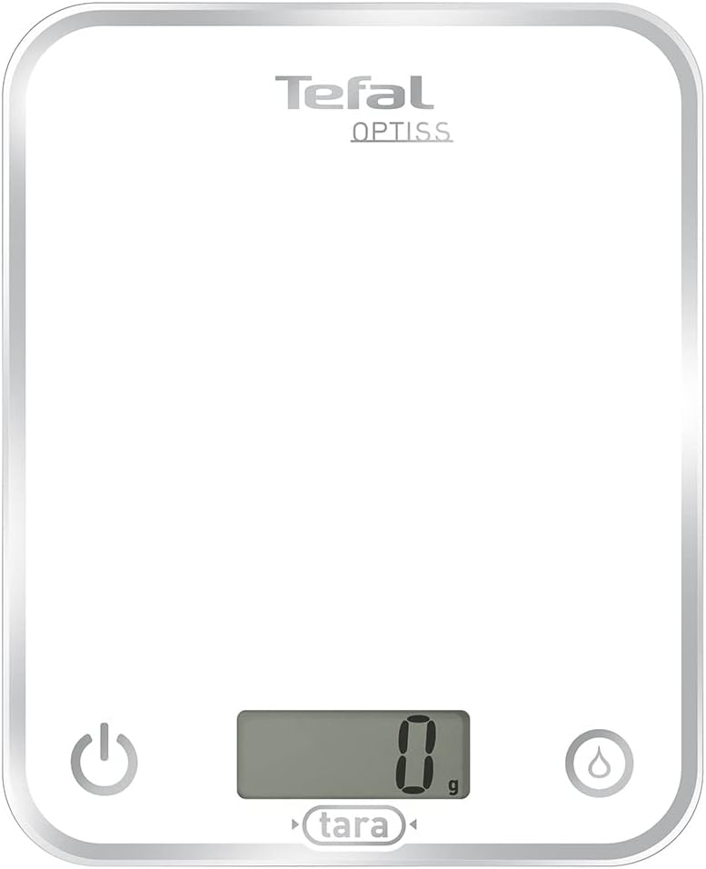 Tefal Kitchen Scale/Weighing Scale Optiss, White, Bc5000V2