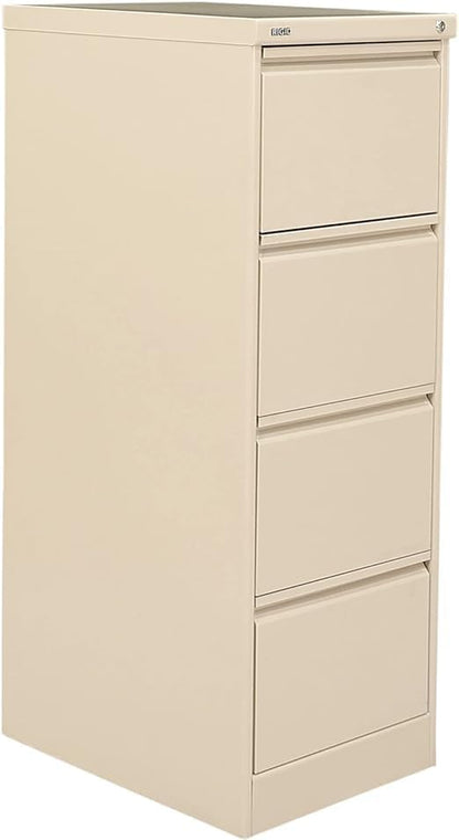 RIGID Steel Vertical Filing Cabinet Large Storage steel Cabinet, Metal Portable Cabinet with 4 Drawers for Legal Size (Grey)