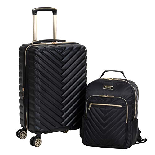 Kenneth Cole Reaction Women's Madison Square Hardside Chevron Expandable Luggage, Madison Square" Hardside Chevron Expandable Luggage