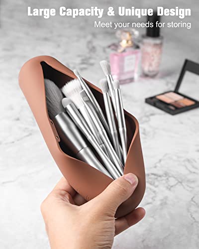 FERYES Travel Makeup Brush Holder