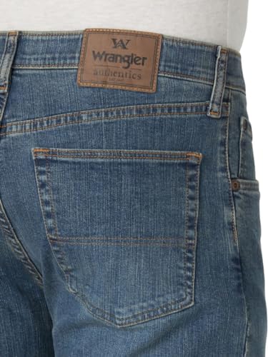 Wrangler mens Wrangler Authentics Men's Classic 5-Pocket Regular Fit Flex Jean Jeans