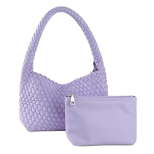 Fashion Designer Handbags and Purses Women Shoulder Bag Casual Versatile Hand Woven Shopping Totes Ladies Underarm Bags