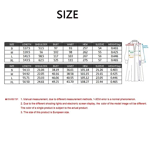 Women's Maxi Shirt Dress Button Down Long Sleeve Casual Flowy A-line Long Dress