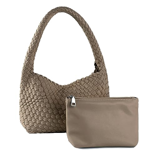 Fashion Designer Handbags and Purses Women Shoulder Bag Casual Versatile Hand Woven Shopping Totes Ladies Underarm Bags