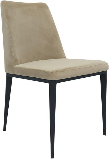 Chattels & More Medici Dining Chair L 45 Cm | D 55 Cm | H 81 Cm - Black