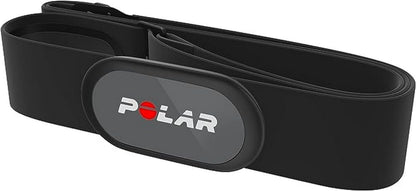 Polar H10 Heart Rate Monitor – ANT+, Bluetooth - Waterproof HR Sensor with Chest Strap - Built-in memory, Software updates - Works with Fitness apps, Cycling computers, Black, M-XXL