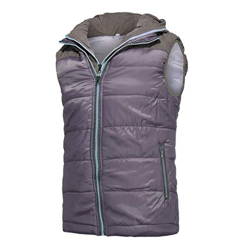 Long Men Men's Hoodie Autumn Winter Zipper Fashion Color Vest Top Coat Synthetic Jacket