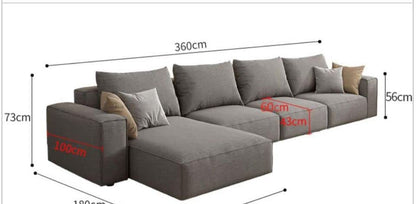 Overstuffed Multifunction Wood Frame Furniture Sofa Living Room Full Set