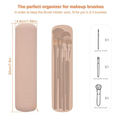 FERYES Travel Makeup Brush Holder