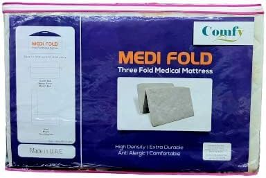 Comfy Orthopedic Trifold Folding Mattress, Picnic Mattress, Outdoor Mattress, Camping Mattess.