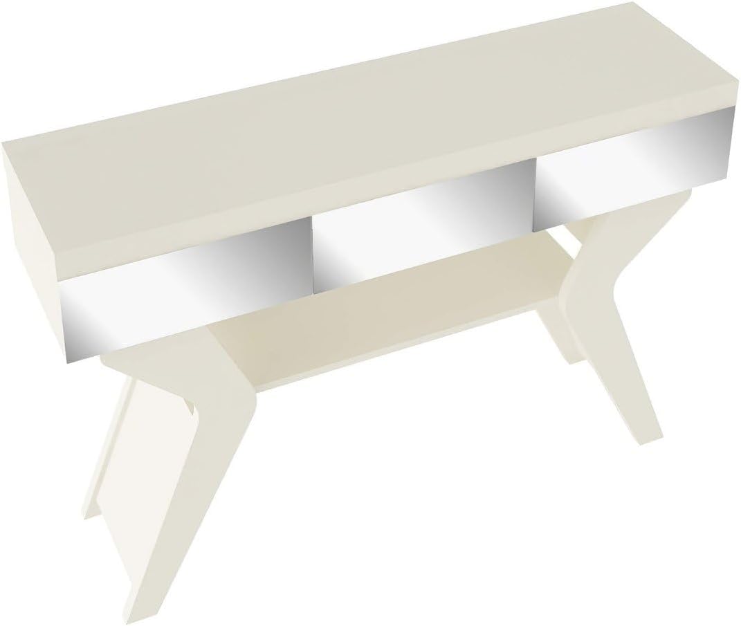 Artely Houston Console Table, Off White,W 120 cm X D 33 H 80