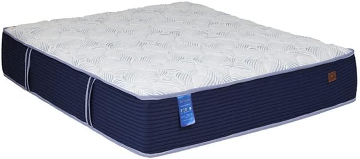 Danube Home - Gel Pocket Spring & Memory Foam Mattress 120X200X25-White/Dark Blue