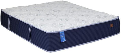 Danube Home - Gel Pocket Spring & Memory Foam Mattress 120X200X25-White/Dark Blue