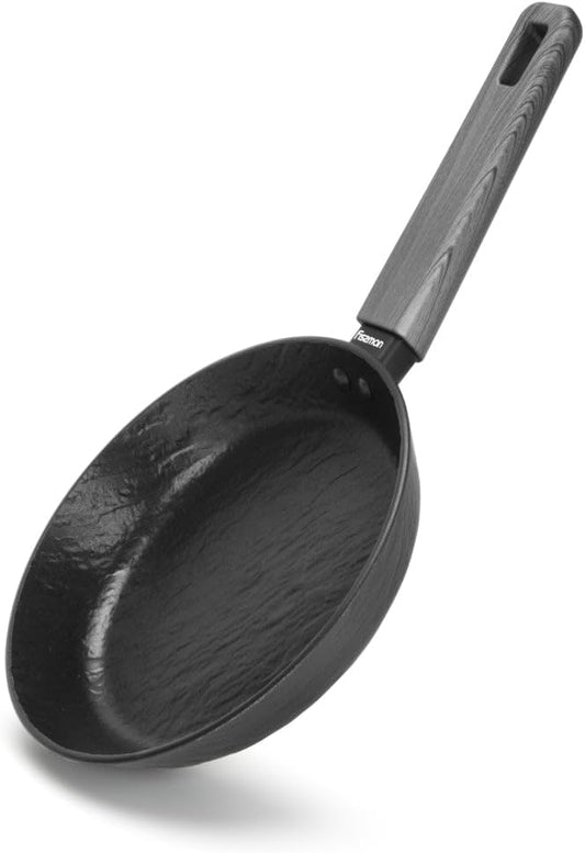 Fissman Frying Pan VELA ROCK 20 cm with Induction Bottom Aluminum and Non-Stick Coating, Perfect For Omelets Pan, Great For Fish, Meat, Sauté Vegetables