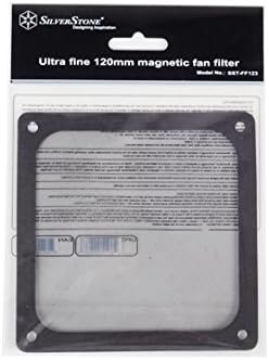 SilverStone Technology SST-FF121B Tek 120mm Ultra Fine Fan Filter with Magnet Cooling 2-Pack