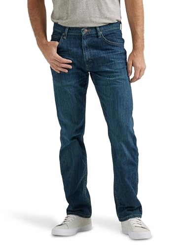 Wrangler mens Wrangler Authentics Men's Classic 5-Pocket Regular Fit Flex Jean Jeans