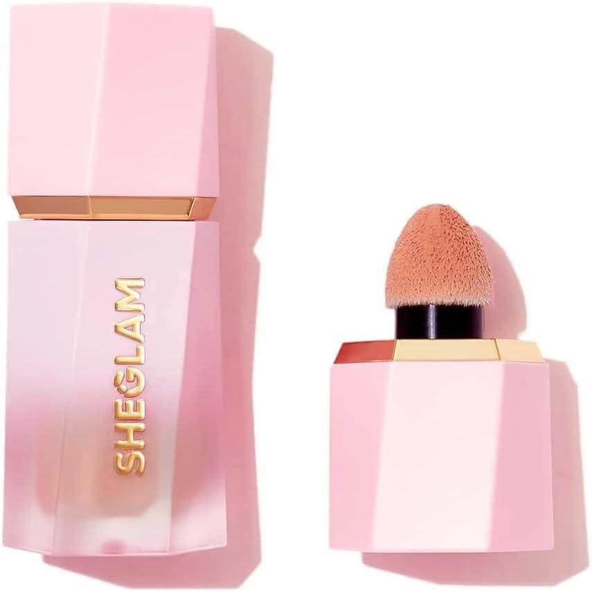 SHEGLAM Color Bloom Liquid Blush Matte Finish-Risky Business Risky Business, 20.0 grams, 5.2 milliliters, 2,