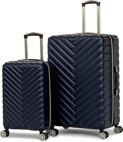 Kenneth Cole Reaction Women's Madison Square Hardside Chevron Expandable Luggage, Madison Square" Hardside Chevron Expandable Luggage