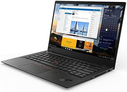 Lenovo ThinkPad X1 Carbon Renewed High Performance Business Laptop | intel Core i5-7th Generation CPU | 8GB RAM | 256GB SSD | 14.1 inch Display | Windows 10 Professional | RENEWED - CaveHubs