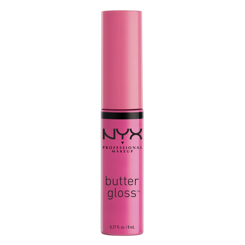 NYX PROFESSIONAL MAKEUP Butter Gloss, Strawberry Parfait, 0.27 Ounce