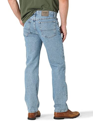 Wrangler mens Wrangler Authentics Men's Classic 5-Pocket Regular Fit Flex Jean Jeans